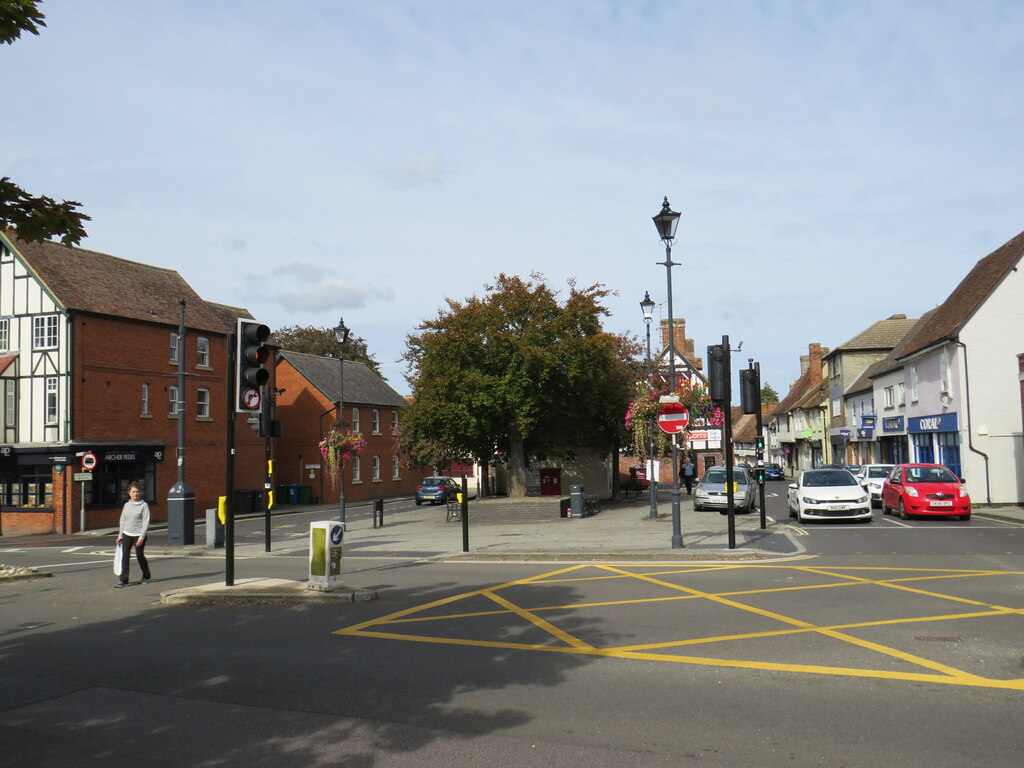 Royston town-centre streetscape